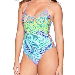 New Salt & Cove Tropical Punch Cut Out 1PC Swim